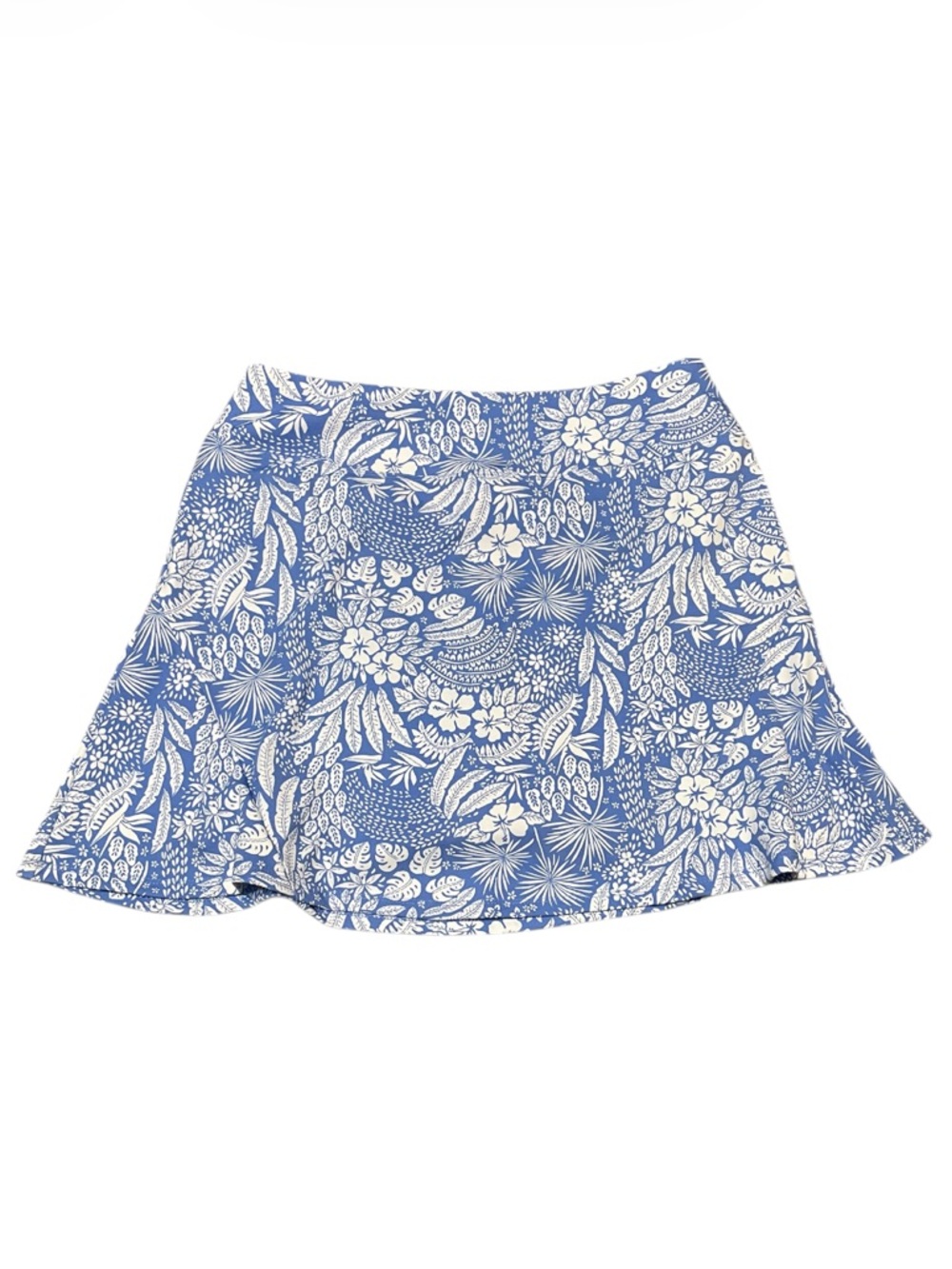 Women's Tommy Bahama Athletic Floral Skort Skirt Blue White Small